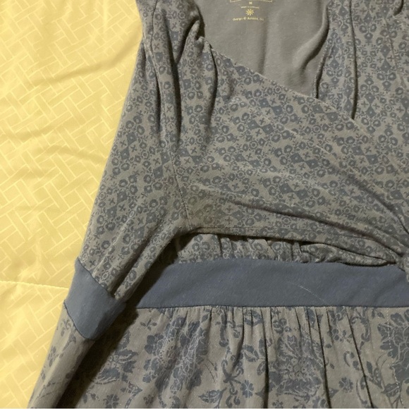 Athleta Faux Wrap Dress 3/4 Sleeves | Size M | flawed| Spring & Summer Casual - Picture 11 of 11